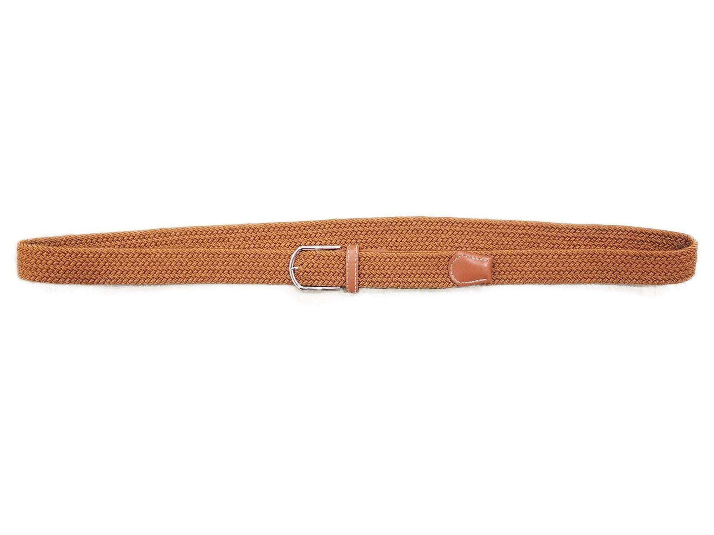 braided high tensile canvas stretch belt