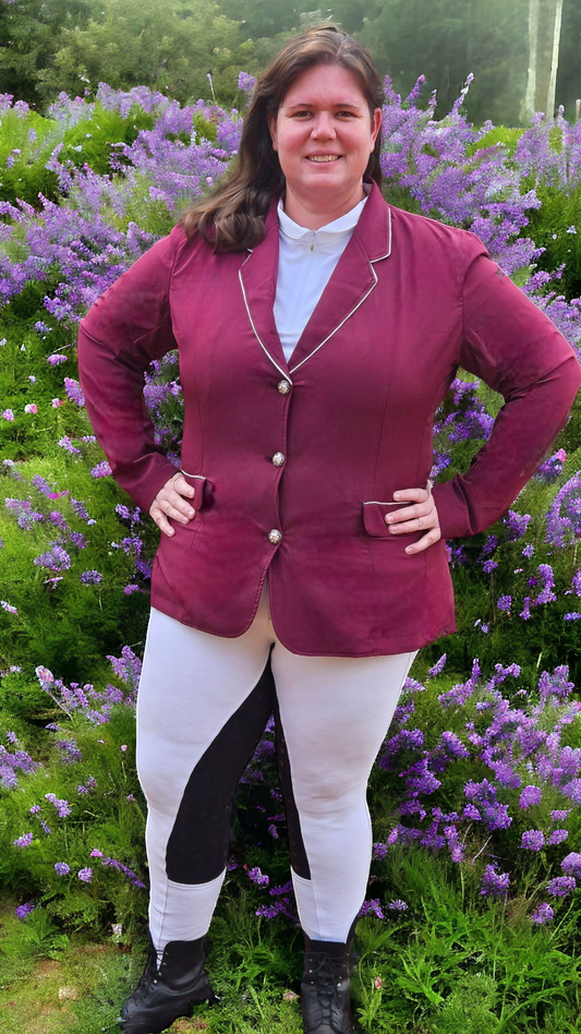 White show breech and jacket