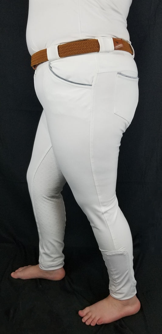 Ultimate High Waisted Breech - WHITE PROTOTYPE